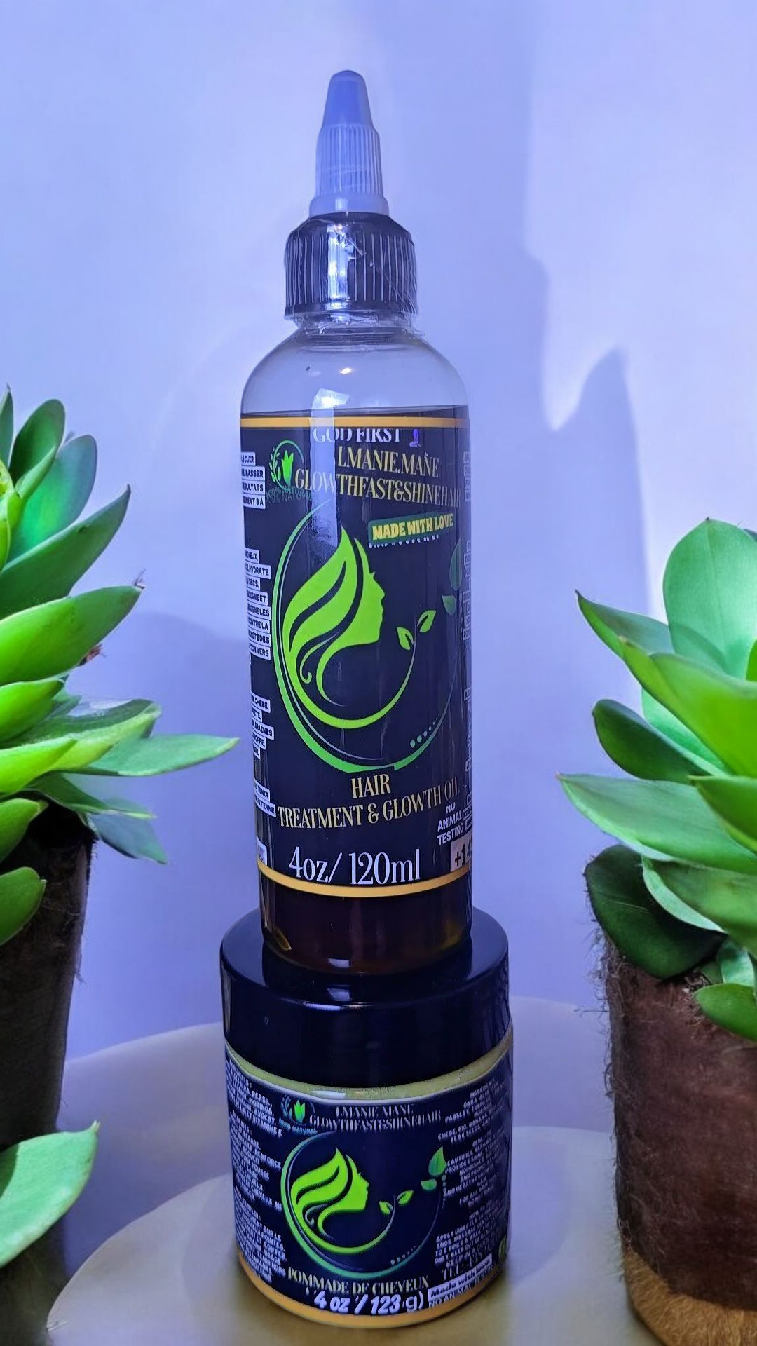 LMANIE MANE GROWTHFAST&SHINEHAIR