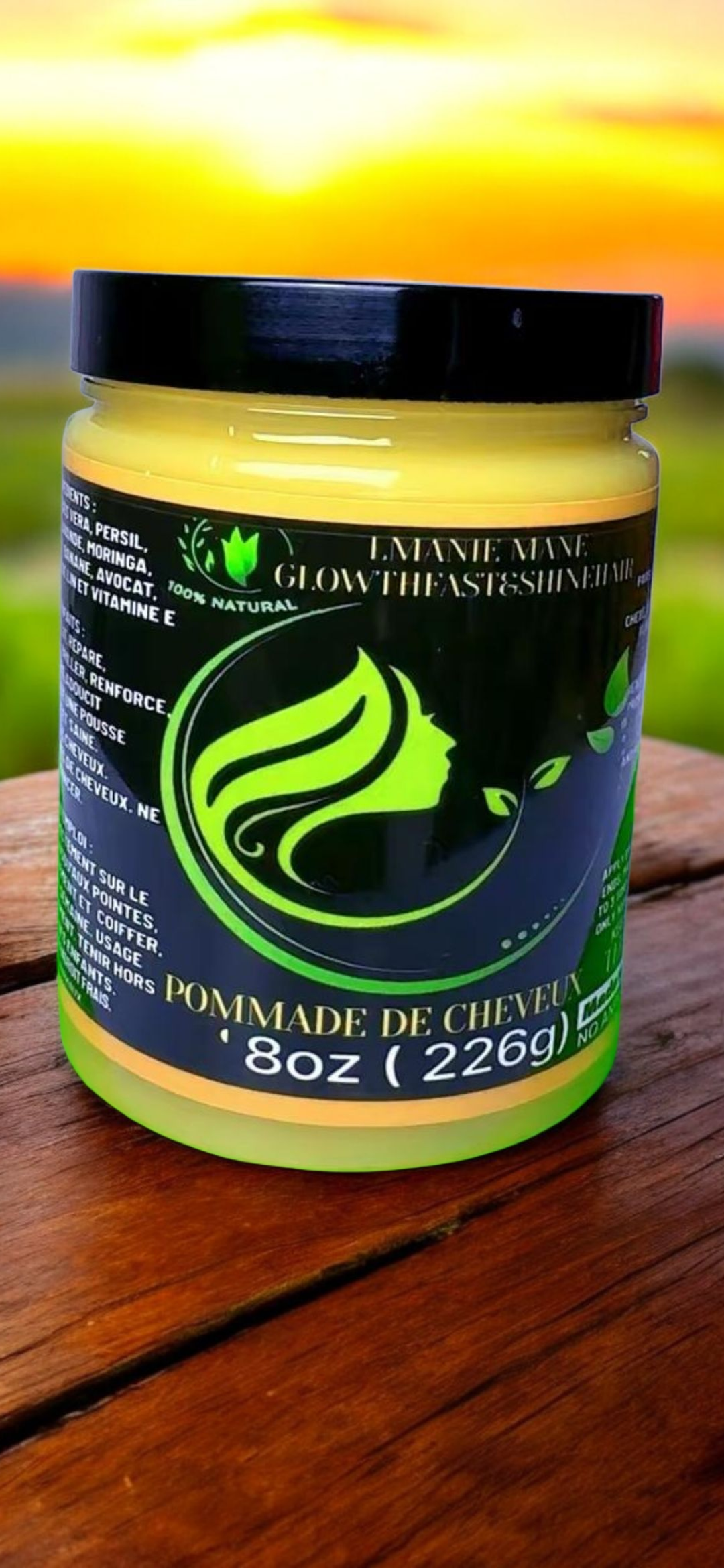 LMANIE MANE GROWTHFAST&SHINEHAIR POMMADE