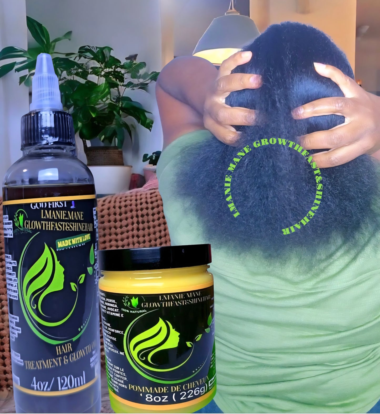 LMANIE MANE GROWTHFAST&SHINEHAIR